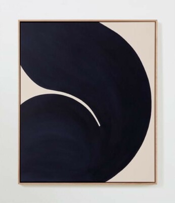Caroline Walls Original Painting ''And It Makes Me'' (2017) 35 x 30  Framed in Oak