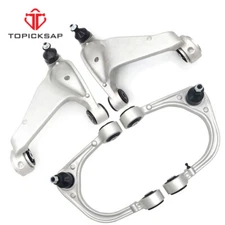 2x Front Lower & Upper Control Arm Ball Joint Kit for 2008-2014 Cadillac CTS RWD