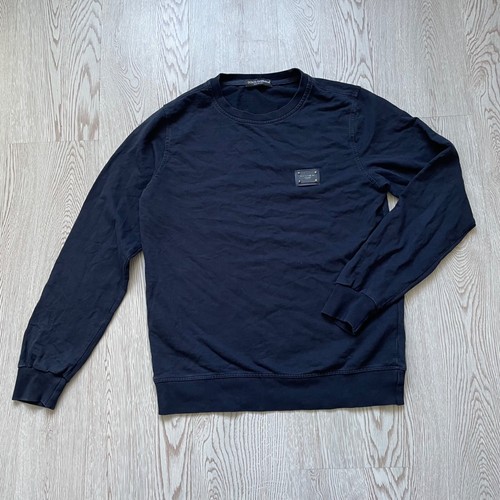 Dolce Gabbana Milano Italia smal logo navy blue mens sweatshirt size M - 第 1/16 張圖片
