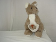 Kangaroo Plush Toy And Its Baby 25Cm Vintage PDI104