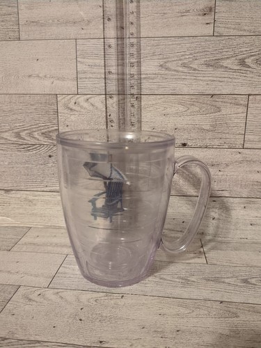 Tervis Tumbler Mug w/ Handle Clear Flying 16 oz Beach Chair - Picture 3 of 6