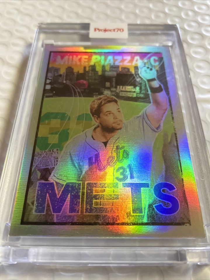 Topps Project 70 Card 638 - 1967 Mike Piazza by New York Nico FOIL 47/70 - Image 3 of 4