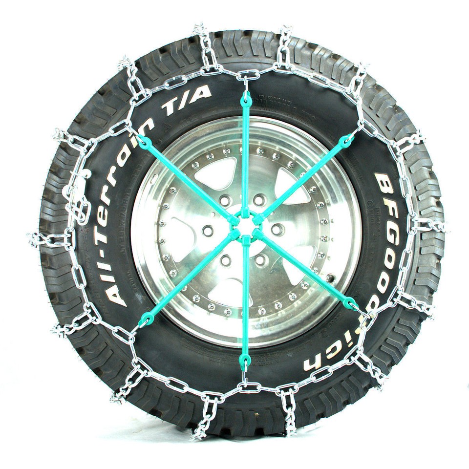 Titan Light Truck VBar Tire Chains Ice or Snow Covered Roads 5.5mm 265
