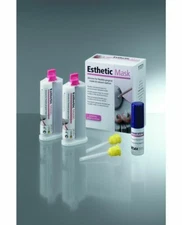 Detax Esthetic Mask Automix Flexible A-Silicone-Based for Gingival Masks 2x50ml
