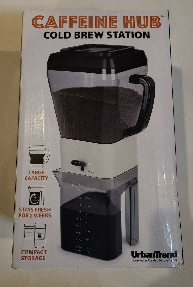 Urban Trend Caffeine Hub Cold Brew Coffee & Tea Maker | eBay