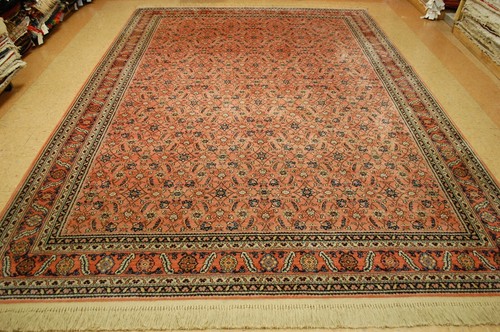 COMO NUEVA AUTÉNTICA ALFOMBRA AMERICANA ANTIGUA PATRÓN FERAGHAN 8'8"x12'" | eBay