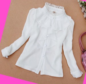 girls frilly blouse