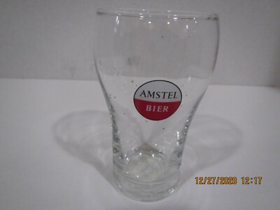 #11 AMSTEL Bier Beer Glass 5'' High From Holland (I will be listing up to 100)