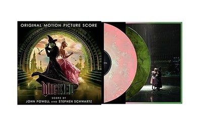 Wicked The Original Motion Picture Score - Cloudy Pink Galaxy Green Vinyl 2LP