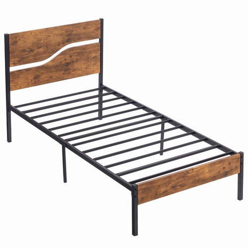 3piece Bedroom Furniture Set Modern Queen Full Size Bed Frame with 2