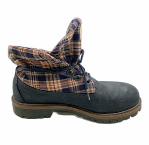 timberland boots with plaid