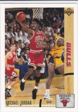 MICHAEL JORDAN Upper Deck Basketball 1991/92 Chicago Bulls Card MJ NBA GOAT!