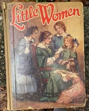 Little Women by Louisa May Alcott/ill. F. Brundage vintage 1926 Saalfield Pub.