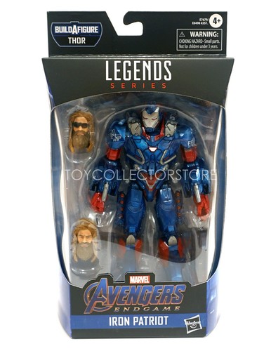Marvel Avengers Endgame Iron Patriot 6" Action Figure Marvel Legends INSTOCK BAF - Picture 3 of 5