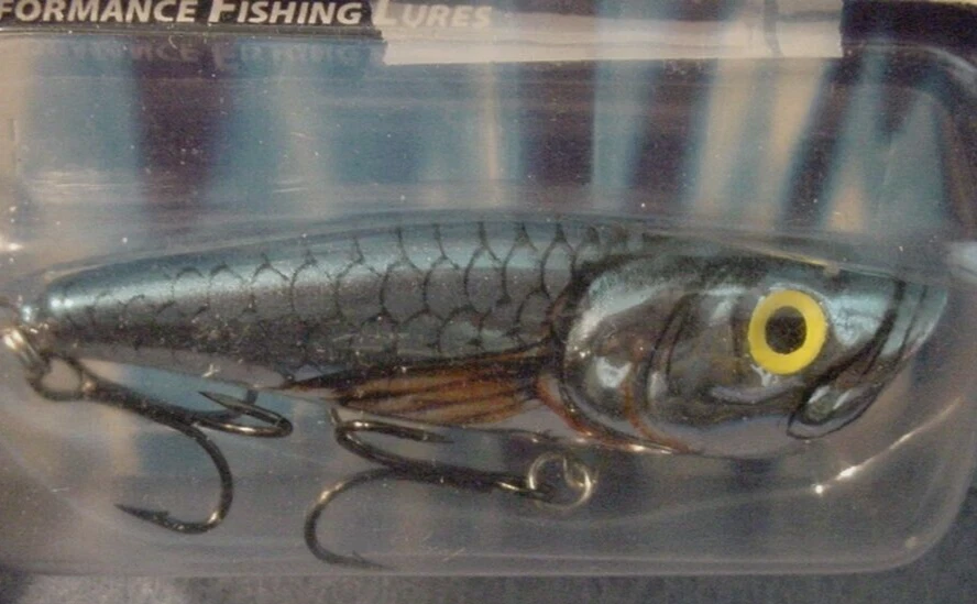 Лот из 2 ~ Salmo POP 6 Topwater 1/4 унции без погремушек P6 SMS Silver Metalic Shiner - Изображение 4 из 4