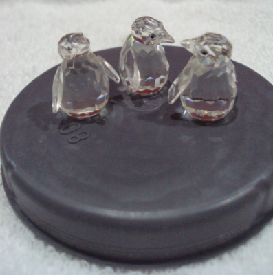 Swarovski Set Of 3 Baby Penguins 7661 NR 000 003 / 209 588 In Box