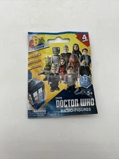 Doctor Who Micro Building Figures Random Character Series 4 Blind Pack 1 Figure