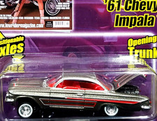 Revell 61 1961 Chevy Impala Lowrider Magazine Collectible Chevrolet Car Silver Revell 61 1961 Chevy Impala Lowrider Magazine Collectible Chevrolet Car Silver