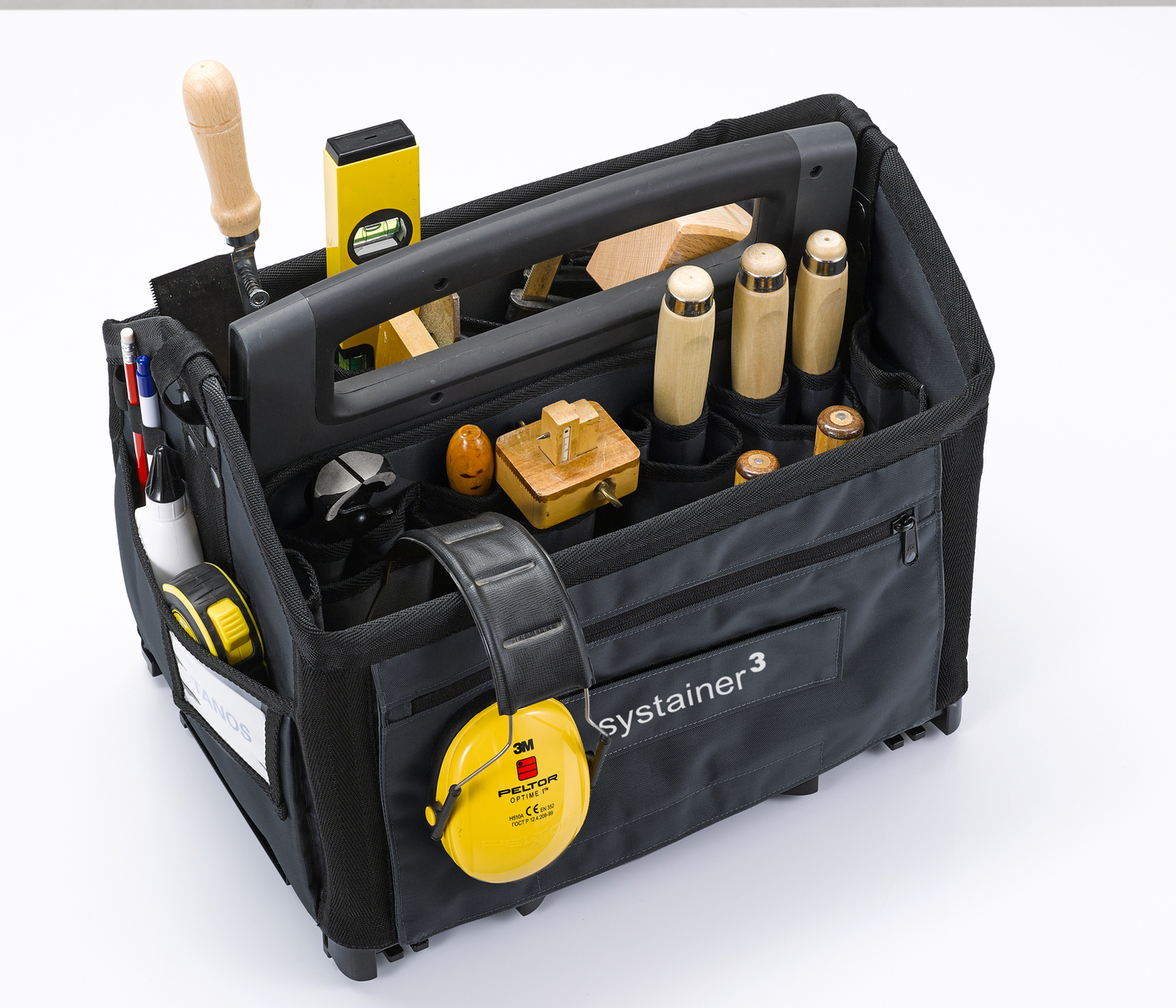 TANOS Systainer³ ToolBag M anthrazit inkl. je 2 Werkzeugkarten 4