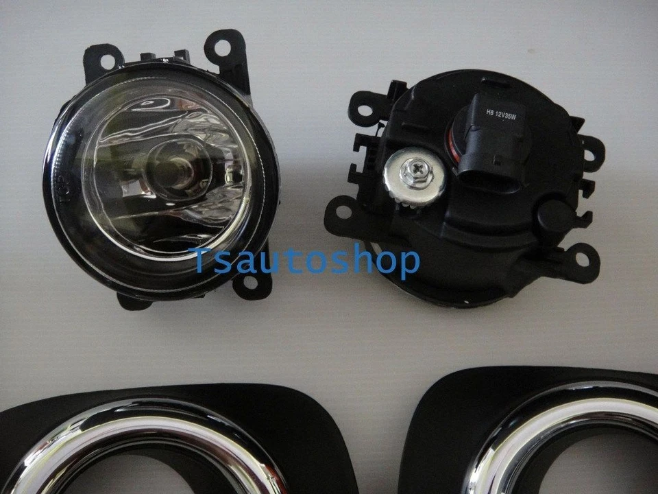 JUEGO FAROS ANTINIEBLA LUZ DEPORTIVA PARA MITSUBISHI MONTERO/PAJERO SPORT 2010-13 Foto 2 de 3