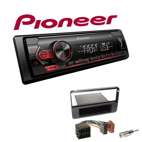 Pioneer 1-DIN Autoradio USB AUX Android Einbauset FüR Alfa Romeo Brera Schwarz-image