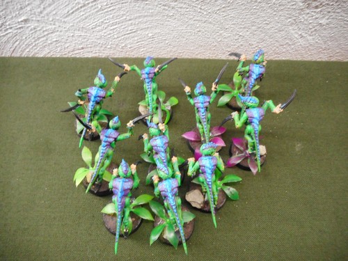 WH 40k Miniaturen Tyranid Hormaganten 10er Trupp Warhammer - Picture 7 of 9