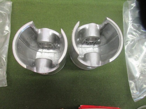 YAMAHA YDS3 YDS5 PISTON & RINGS 0.25 NOS 156-11631-10 156-11601-10 - Picture 6 of 6