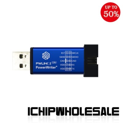 PowerWriter PWLINK2 Lite Emulator STM32 Programmer GD32 Downloader Debugger