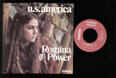 7'' ROMINA POWER U.S. AMERIKA / ALL'INFINITO CARRISI MAURIZIO FABRIZIO FRANCE