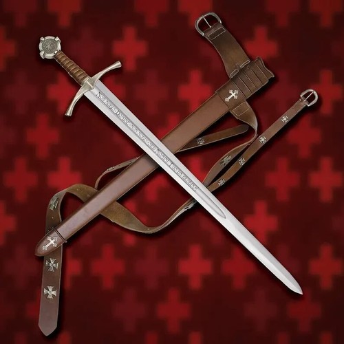 The Accolade Sword of the Knights Templar - Handmade - Picture 3 of 13