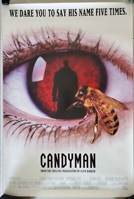 CANDYMAN ORIGINAL ROLLED 27X40 MOVIE POSTER 1992 VIRGINIA MADSEN TODD BERKELEY