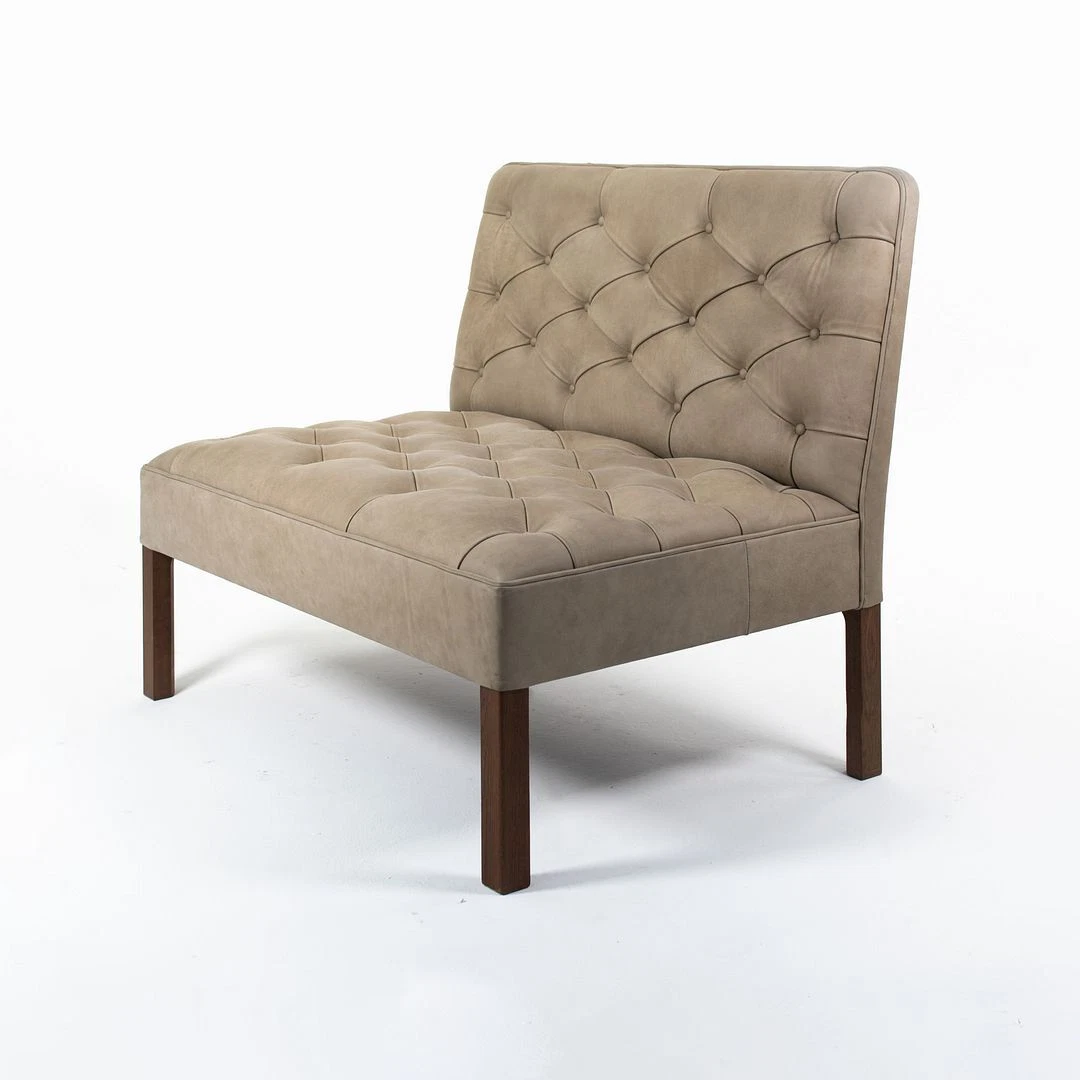 2021 KK48650 Addition Sofa by Kaare Klint for Carl Hansen Walnut w/ Grey Leather