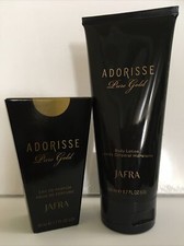 Jafra Adorisse Pure Gold Eau De Parfum 1.7 floz And Body Lotion