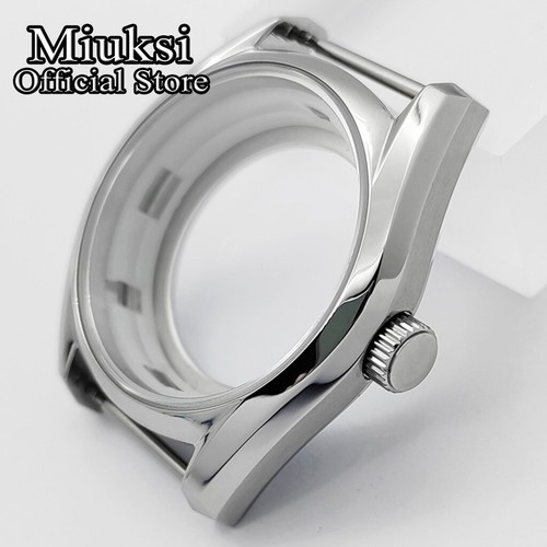 Miuksi 40mm watch case sapphire glass for NH35 NH36 ETA 2824 PT5000 movement - Picture 6 of 12