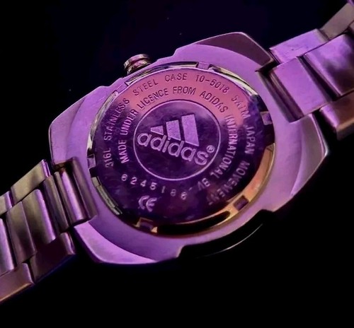 Adidas Men's Stainless Steel White Dial Chronograph Watch - Picture 6 of 7