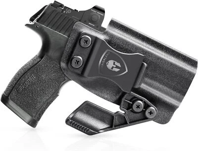 WARRIORLAND P365 X Macro Holster, IWB Kydex Holster Optics Cut Fit: Sig Sauer P365-XMACRO