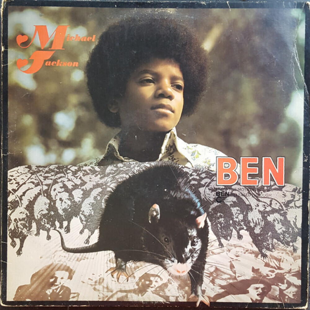 Michael Jackson - Ben - Motown, Motown - M755L, M 755L - LP, Album