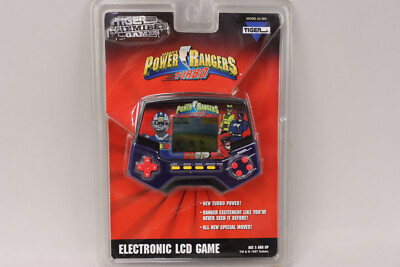 NOS 1997 Tiger Premier Games Power Rangers Turbo Electronic LCD