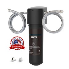 Sistema de Filtro de Agua Para Grifo Cocina Casa Acero Inoxidable 8,000G Filtra