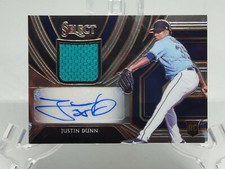2020 PANINI SELECT JUSTIN DUNN RC AUTO RELIC REFRACTOR 63/209 - RJA-JU