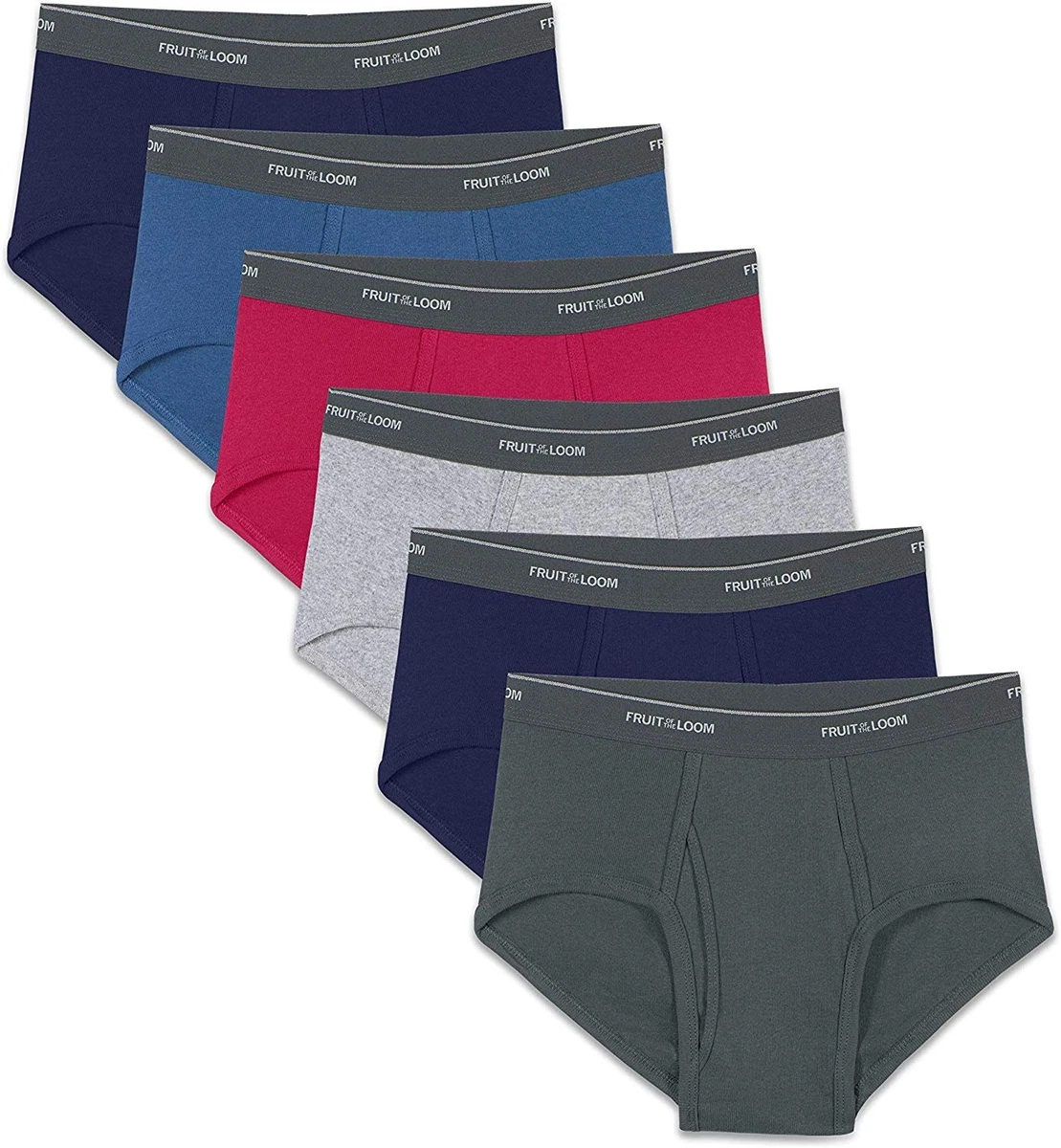 24 Wholesale Men's 3 Pack Fruit Of The Loom Boxer Briefs, Size Medium - at  