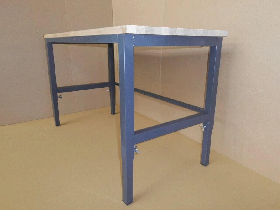 Werkbank Werktisch höhenverstellbar Arbeitstisch stabil Tisch Packtisch hoch - Bild 4 von 4