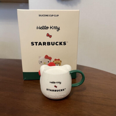 Hello Kitty x Starbucks Silicone Cup Clip | eBay