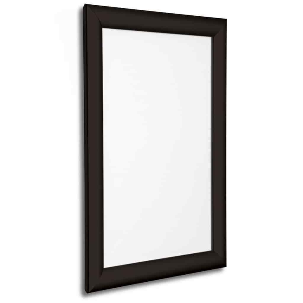 R243B - A2 Snap Frame - Black 25mm Frame with Mitred Corners