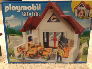 playmobil school house 6865