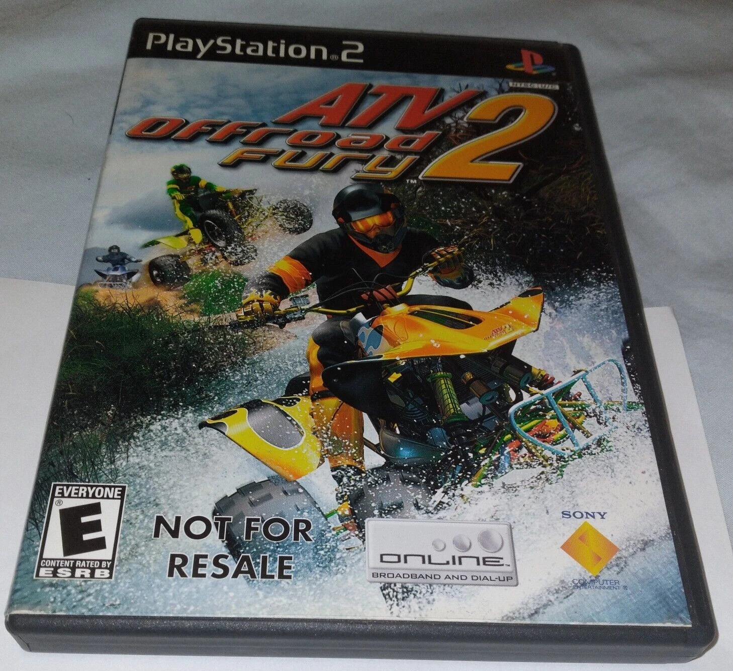 ATV Offroad Fury 2 (Sony PlayStation 2, 2002) PS2 Not For resale Edition