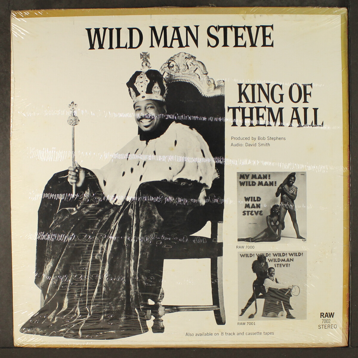 WILDMAN STEVE: king of them all RAW 12