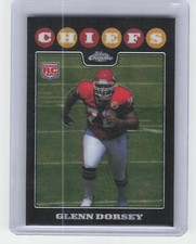2008 Topps Chrome #TC228 Glenn Dorsey RC Refractor