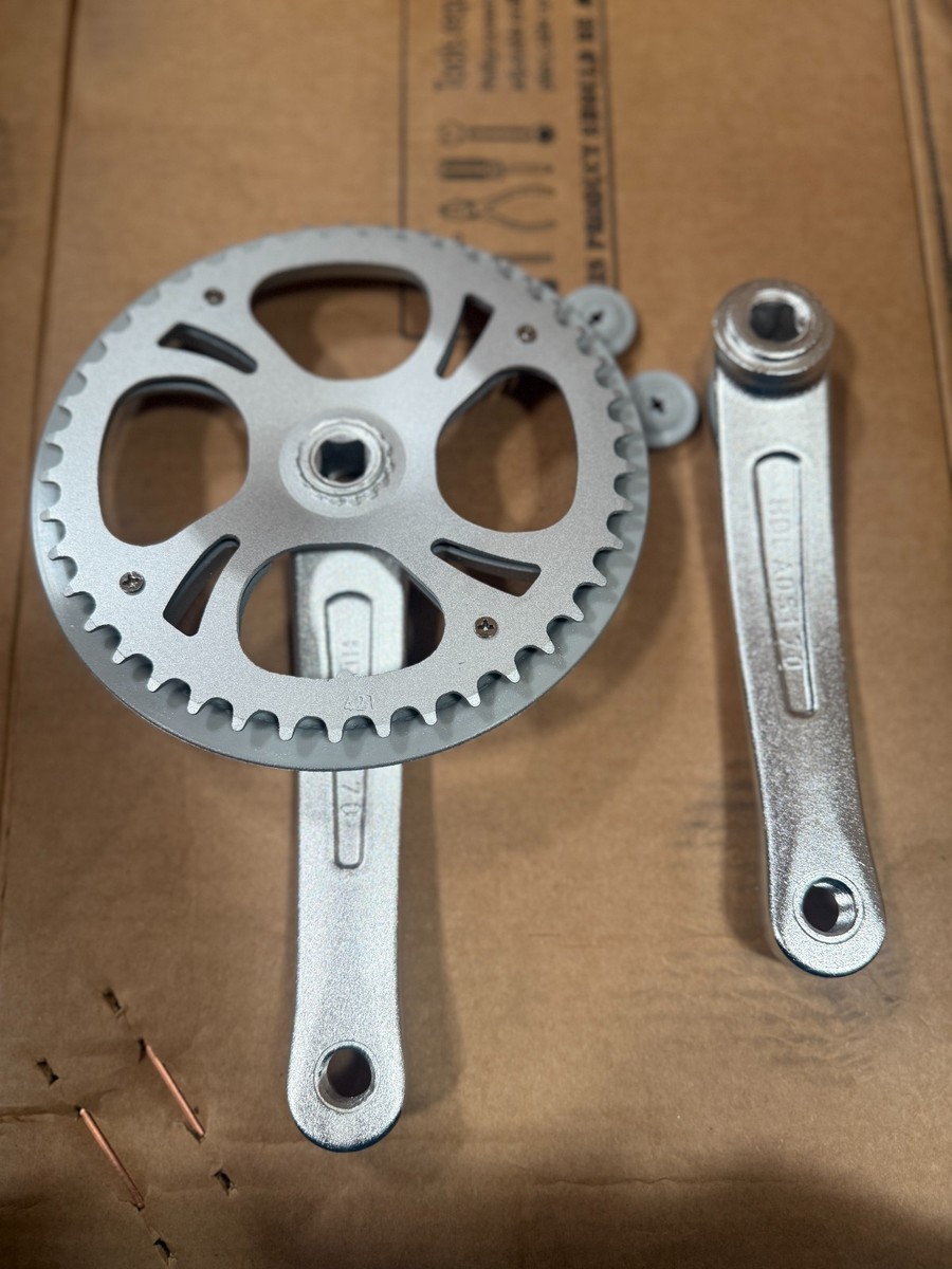 42T Crank set for City Bike 170MM Alloy 1/8* 42 Tooth | eBay