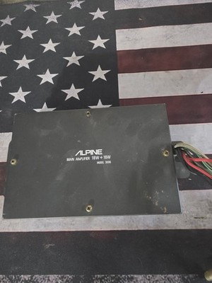 Vintage Alpine Main Amplifer Model 3006 UNTESTED UNSURE IF IT WORKS